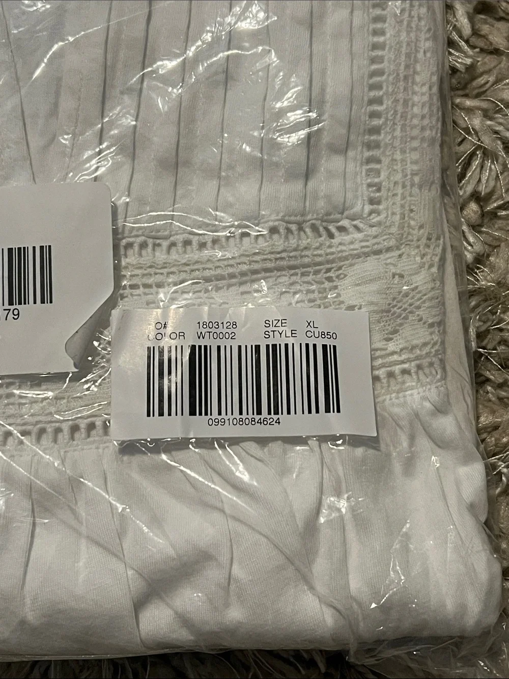 J. Crew Lace-Trim Puff-Sleeve Shirt
